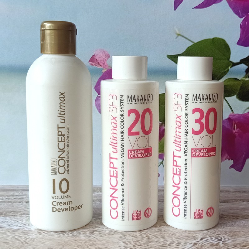 Makarizo Concept Ultimax Vegan Hair Color System Cream Developer