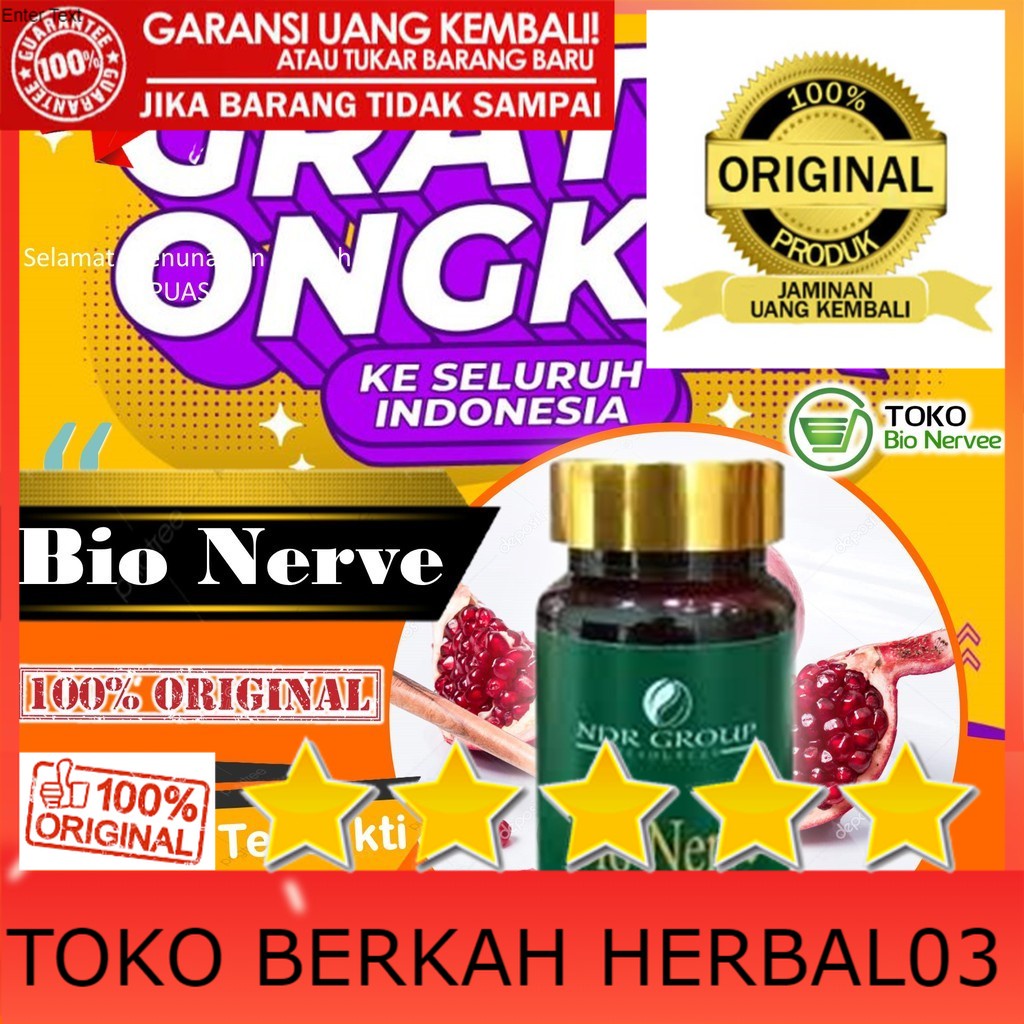 100% ASLI Bio Nervee 100% Original Malaysia Bio Nerve