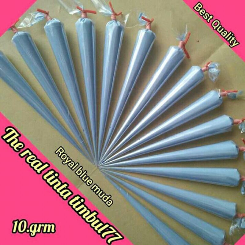 

cat/tinta timbul warna-warni