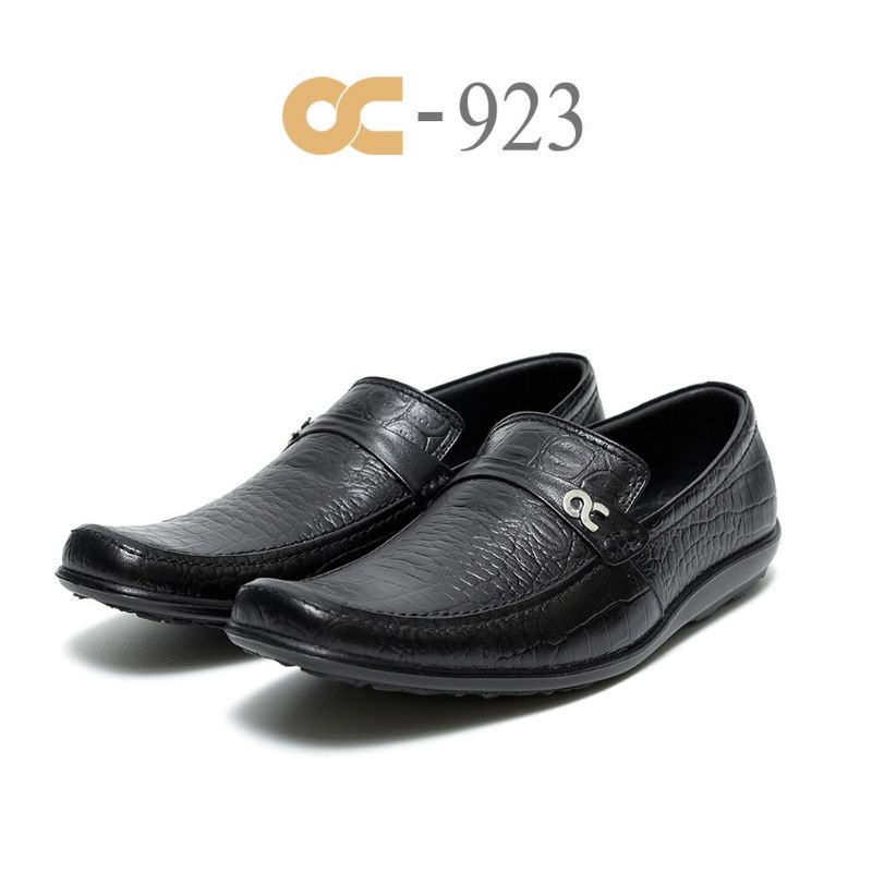 0C-923 SEPATU KULIT KASUAL ASLI MODEL PANSUS