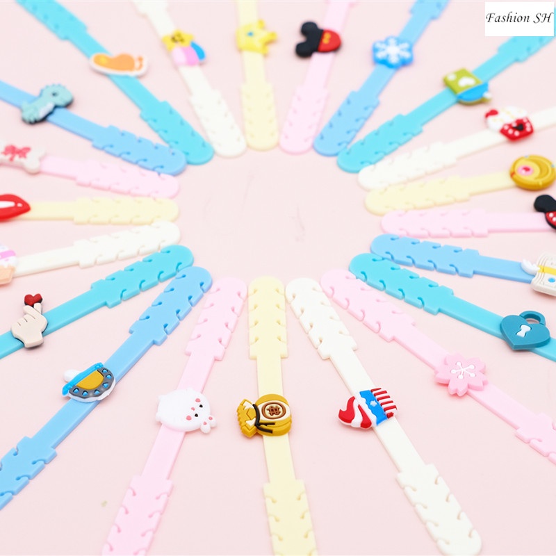 Strap Extension Tali Masker Pelindung Telinga Bahan Silikon Lembut Motif Kartun
