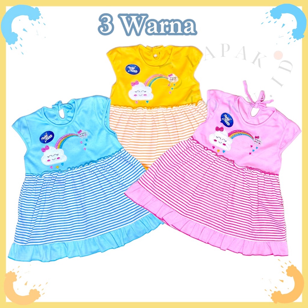 Baju Bayi Dress Bayi (0-12 Bulan) Rok Anak Newborn Baju Anak Perempuan Atasan Baru Lahir Grosir Murah Bawahan