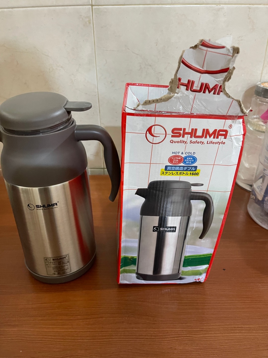 Shuma Teko Kopi Teh Air Panas Dan Dingin Stainless Steel Kualitas Terbaik