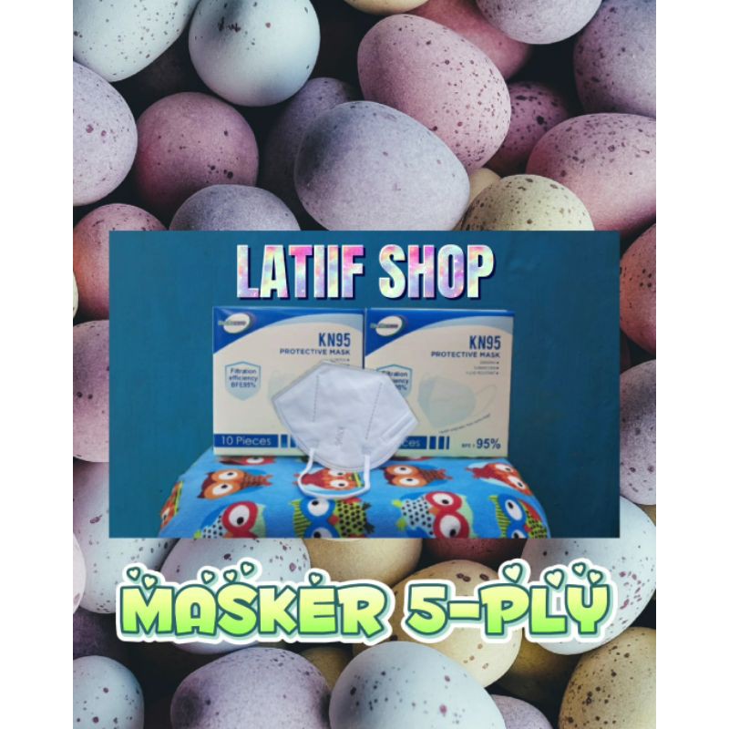 Masker Mediocare KN95 Respitator 5 ply Eceran/Satuan