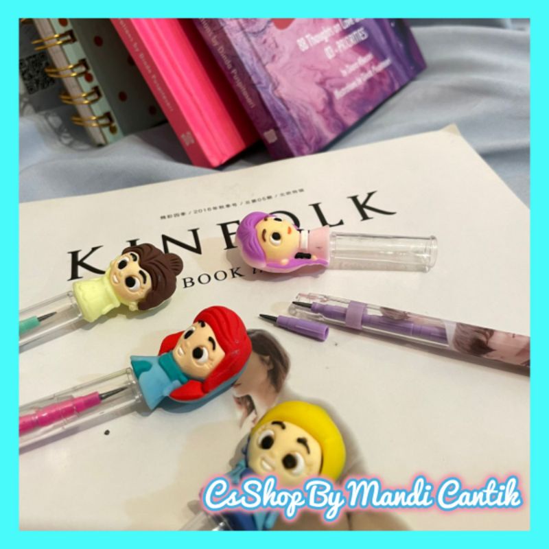 

Pensil Susun Karakter Prinses Pensil Pelor Isi ulang Murah Alat Tulis Sekolah Bisa COD