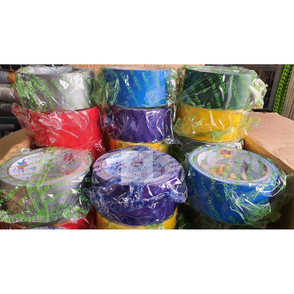 

Lakban Kain Warna 2" Cloth Tape 48mm