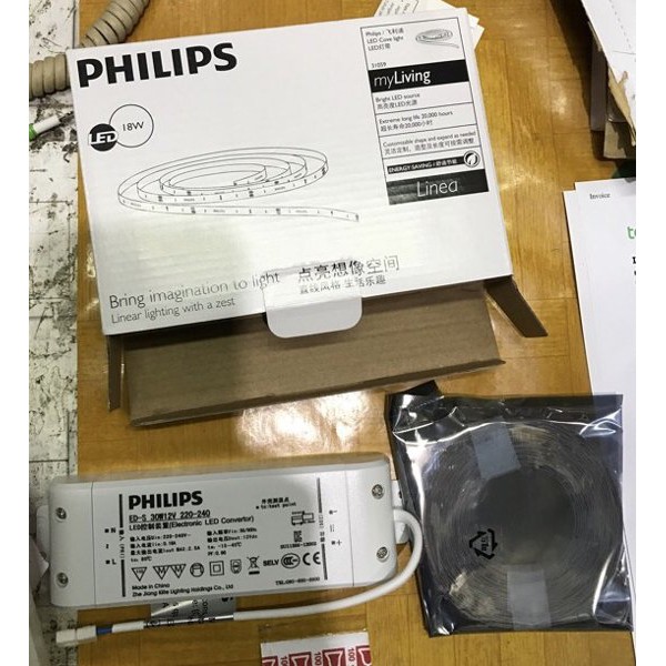 LED STRIP PHILIPS 18W 18 W KOMPLIT BALLAST