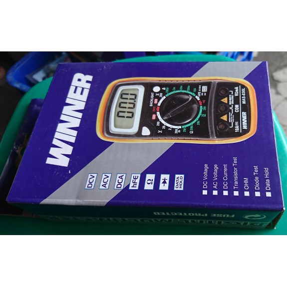 Avometer Multitester Multimeter DIGITAL WINNER MAS 830L