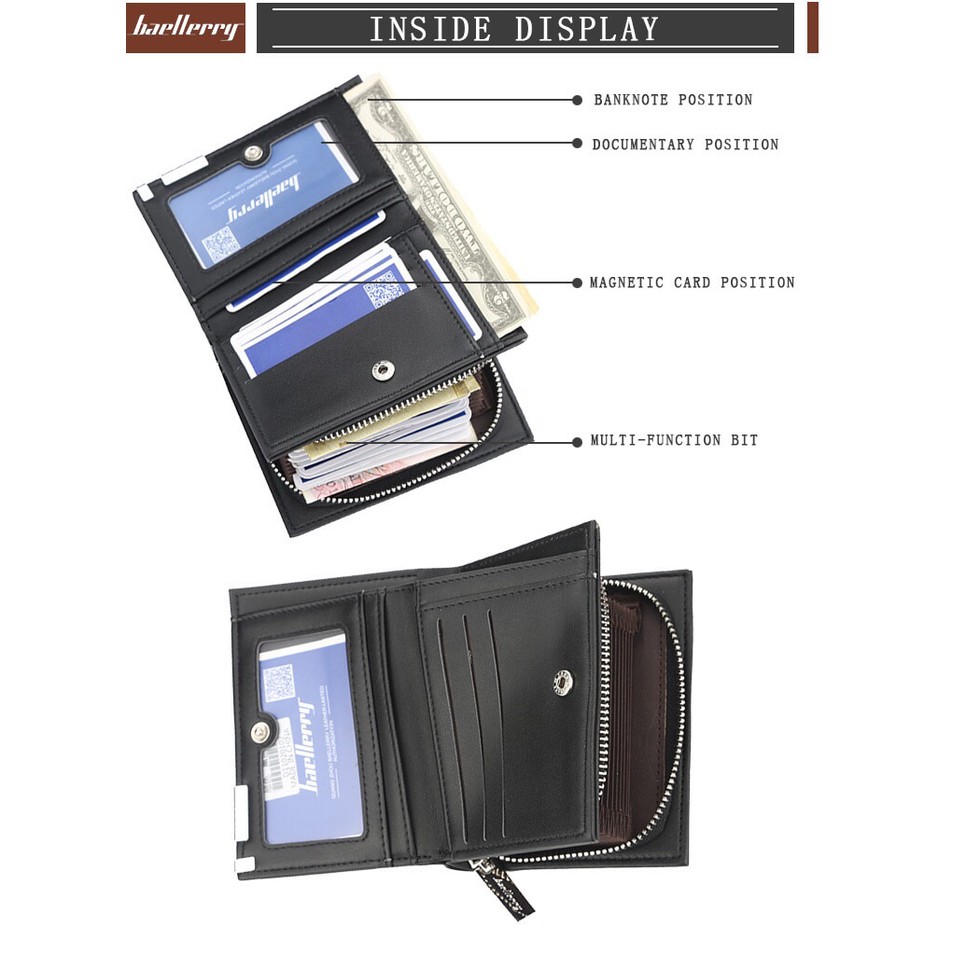 Dompet Pendek Pria Kulit Baellerry 1102