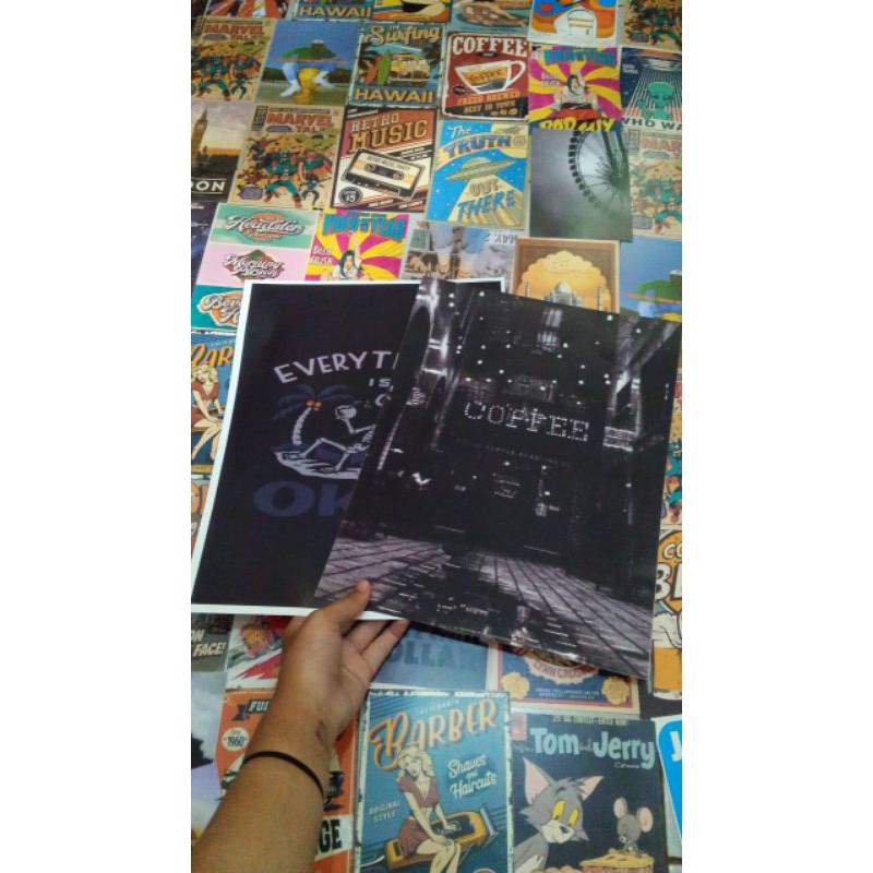 Poster Dinding | Hiasan Dinding | Costume Poster | A4