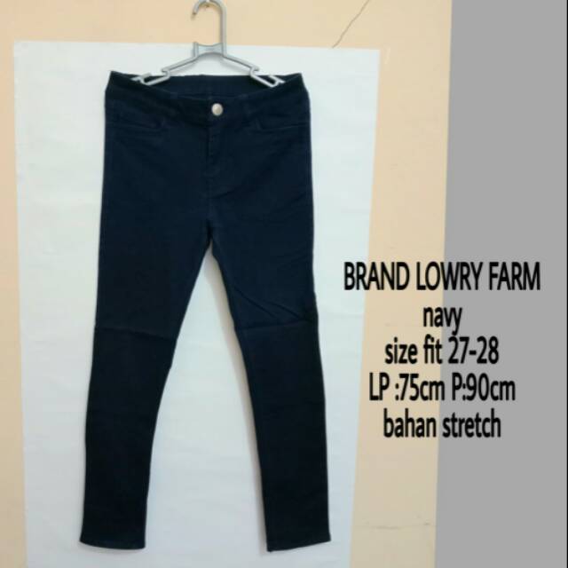 celana lowrys farm Navy