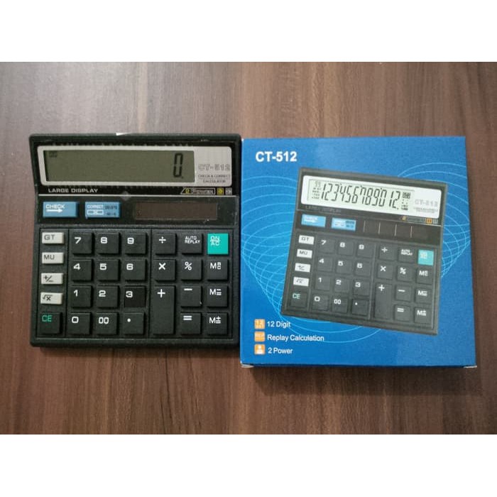 

KALKULATOR CT-512 GOOD QUALITY TERMURAH !! GB0089