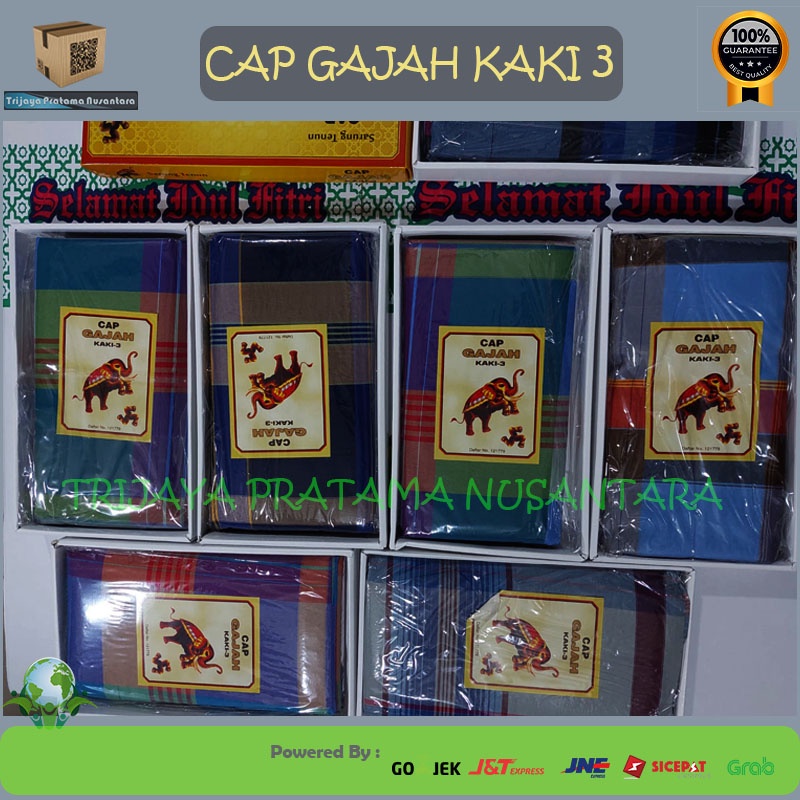 SARUNG TENUN CAP GAJAH KAKI 3 [GROSIR/ECERAN MURAH] - MURAH KUALITAS