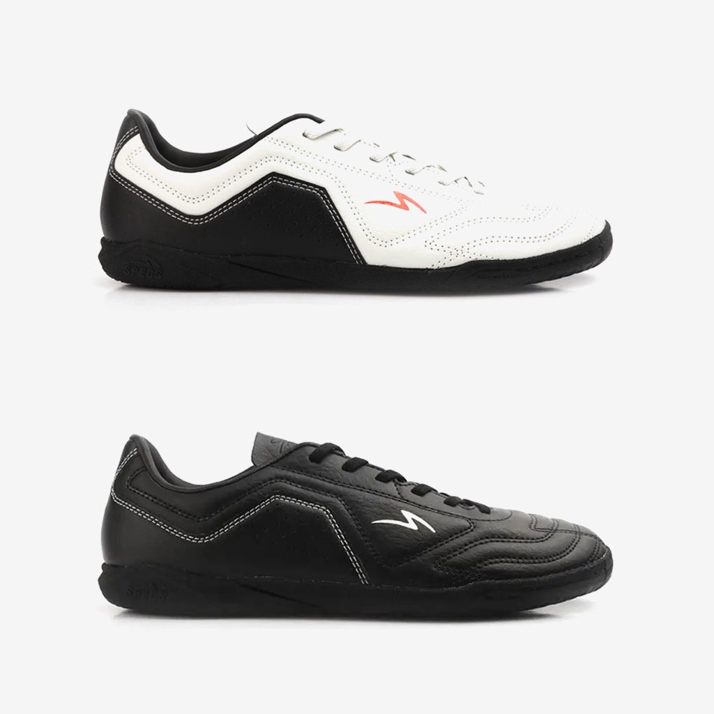 Sepatu Futsal Specs Astera IN - Cool Grey & Black Original