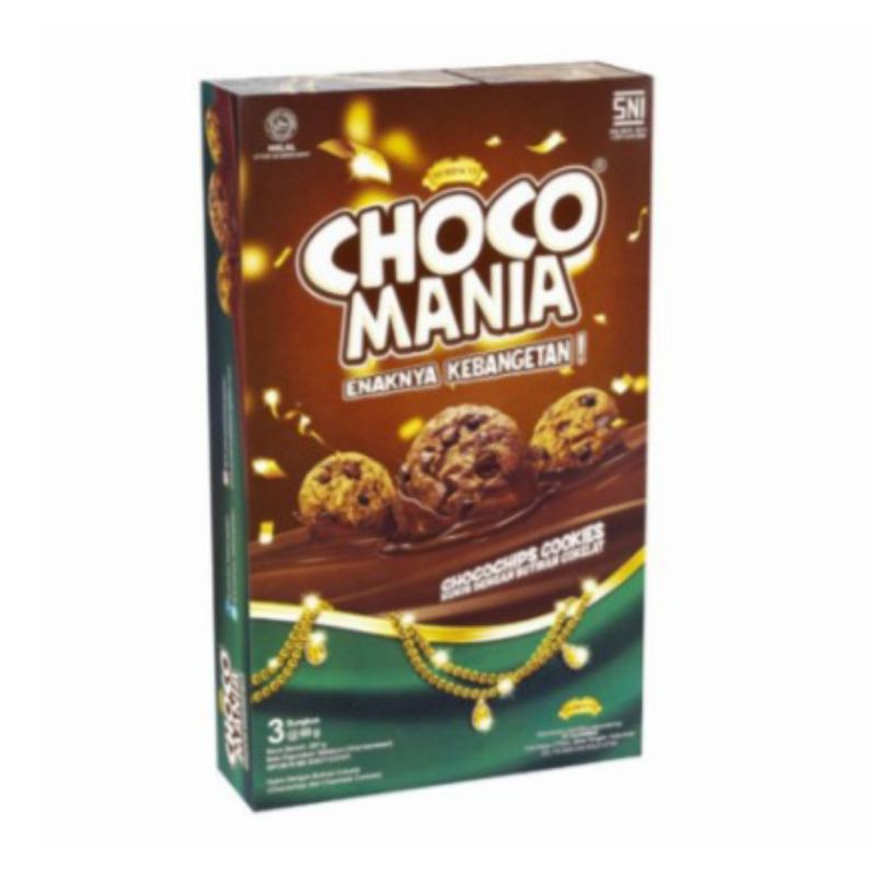 

ChocoMania ChocoChips Cookies Special Gift Pack Lebaran 207gr