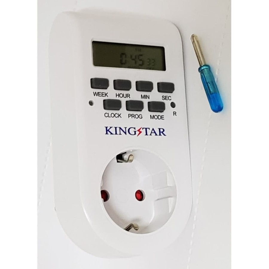 Timer Digital Stop Kontak Kingstar KS