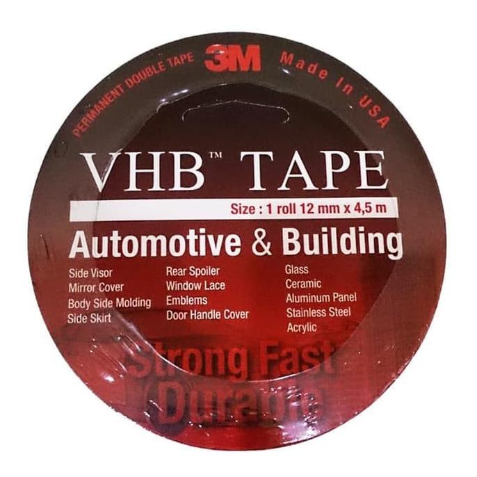 

(BISA COD) Double Tape 3M VHB Original 12mm x 4,5m DISKON Kode 179