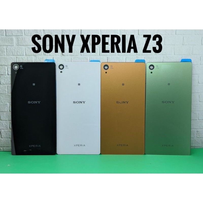 BACKDOOR BACK COVER SONY Z3 BIG D6603 D6653 TUTUP BELAKANG ORIGINAL