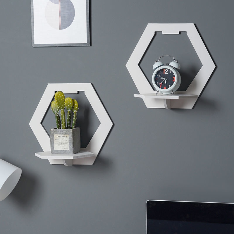 Rak Dinding Minimalis Rak Tempel Dinding Aesthetic Rak Dinding Gantung Rak Dekorasi Dinding Vintage