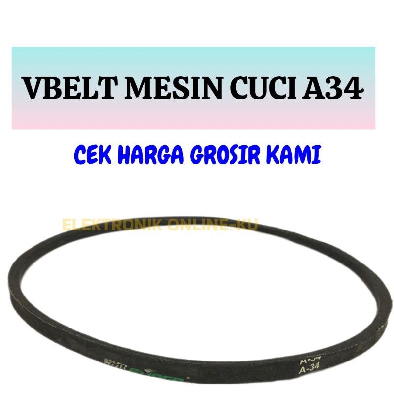 VBELT MESIN CUCI A34 / M34