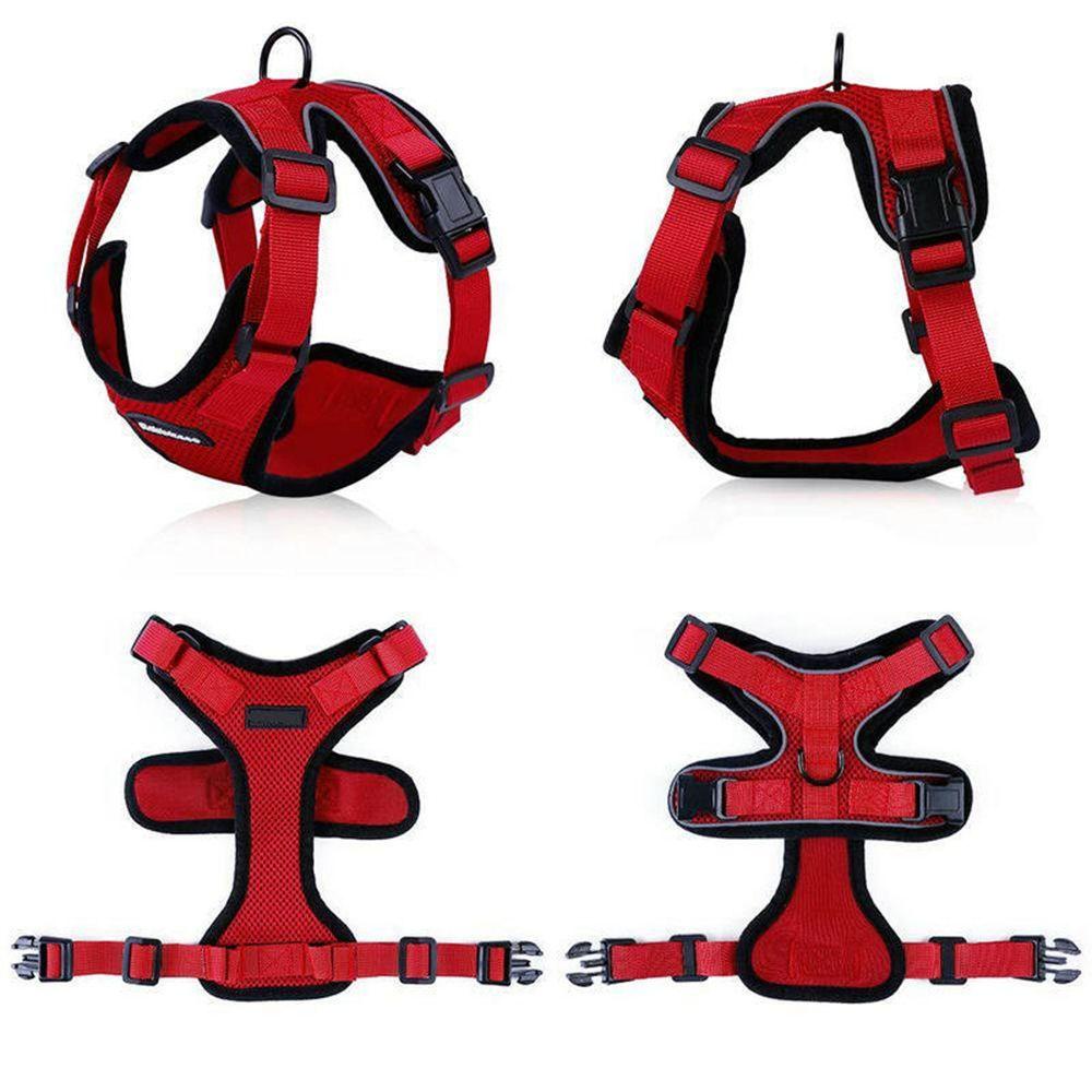 [Elegan] Cat Harness Reflektif Berjalan Escape Proof Lembut Perlengkapan Hewan Peliharaan