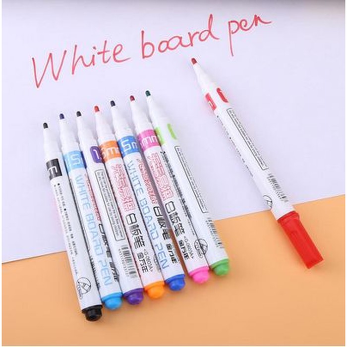 Whiteboard Pen - Spidol Whiteboard Bebas Racun (8 warna)