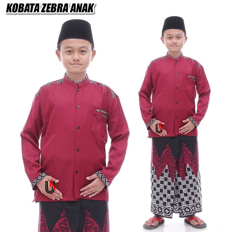 Koko kobata zebra anak New