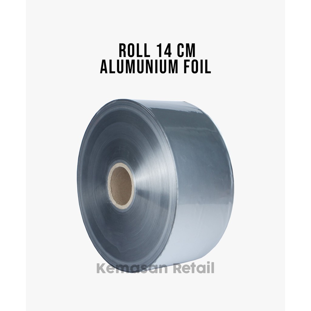 Aluminium Foil Roll 14cm x 1000m - Roll Plastik Kemasan - Kemasan Jaya Gemilang