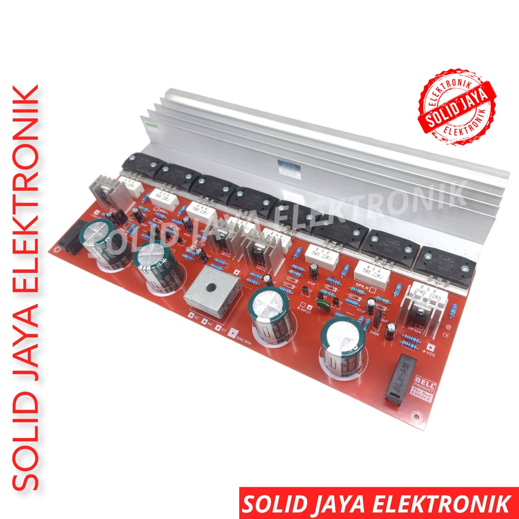 KIT POWER STEREO BAJA 1000W TR SANKEN II PLUS PSU ELCO DIODA POWER AUDIO AMPLIFIER AMPLI BAJA 1000SS PLUS REGULATOR BAJA1000SS BAJA1000 STEREO POWER SANKEN 2 BELL BGR