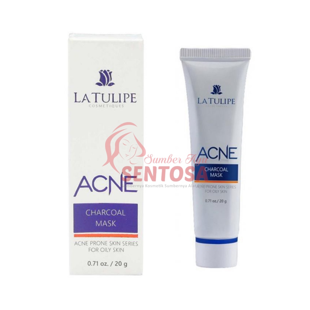 LA TULIPE ACNE CHARCOAL MASK 20GR