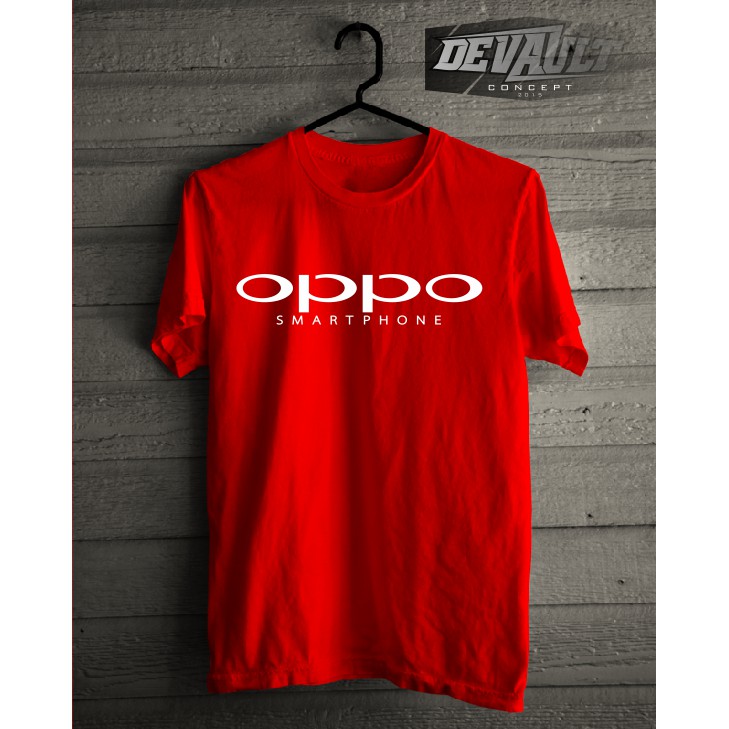 Kaos/T-shirt Gadget Oppo Smartphone Logo -LJHD Store