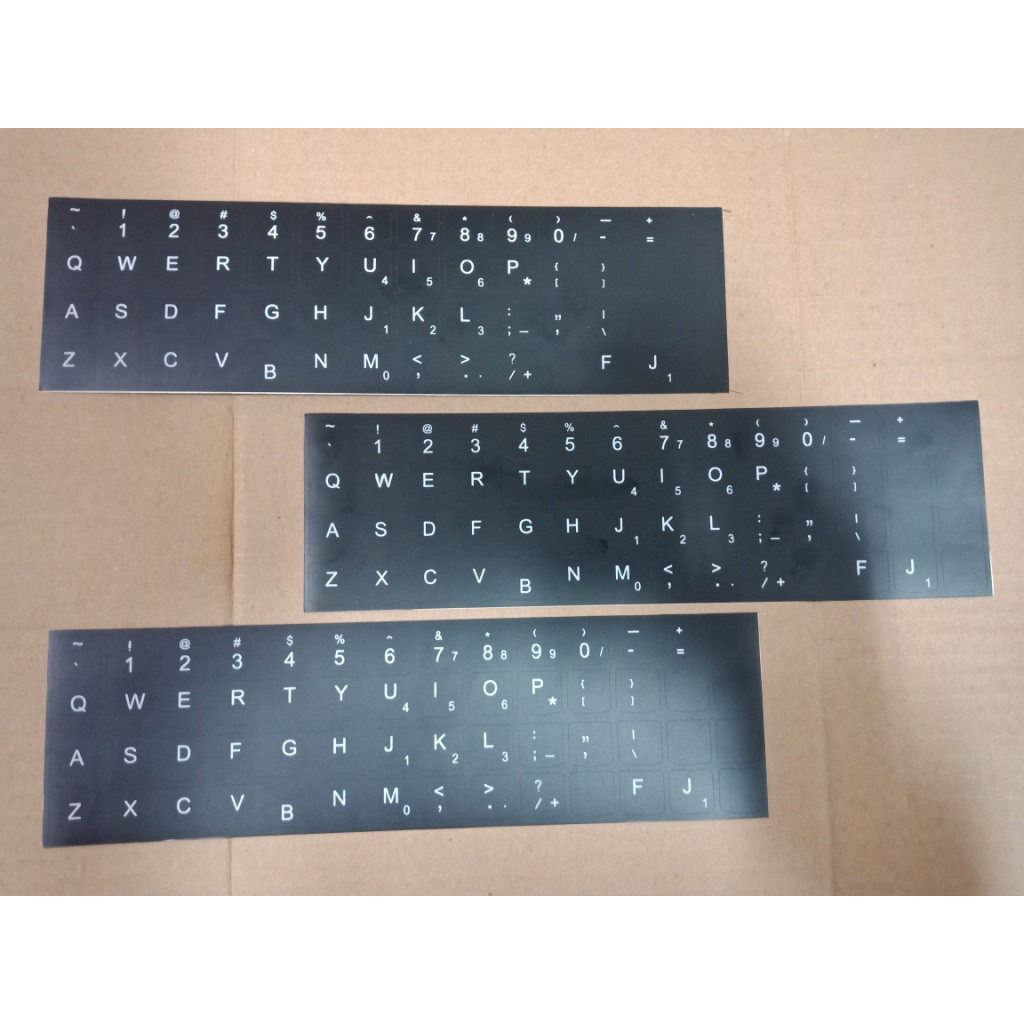 Sticker Keyboard Laptop