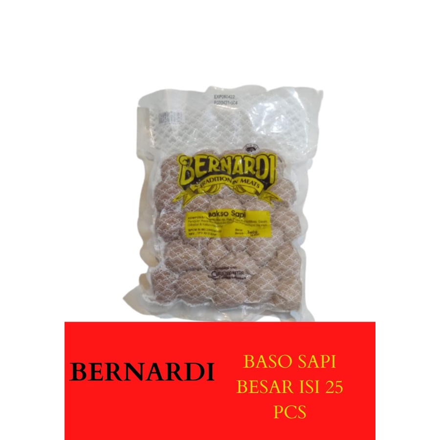 

BERNARDI BASO ISI 25 PCS