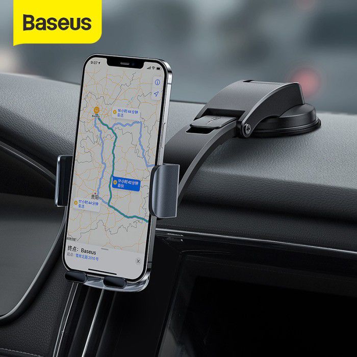 Baseus Car Mount Holder Dashboard 360 Mobile - Easy Control Clap Sunction Holder