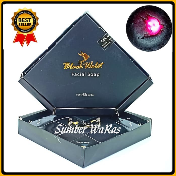 Promo New Black Walet Facial Soap Garansi Original dijamin  Asli Sabun Walet Murah