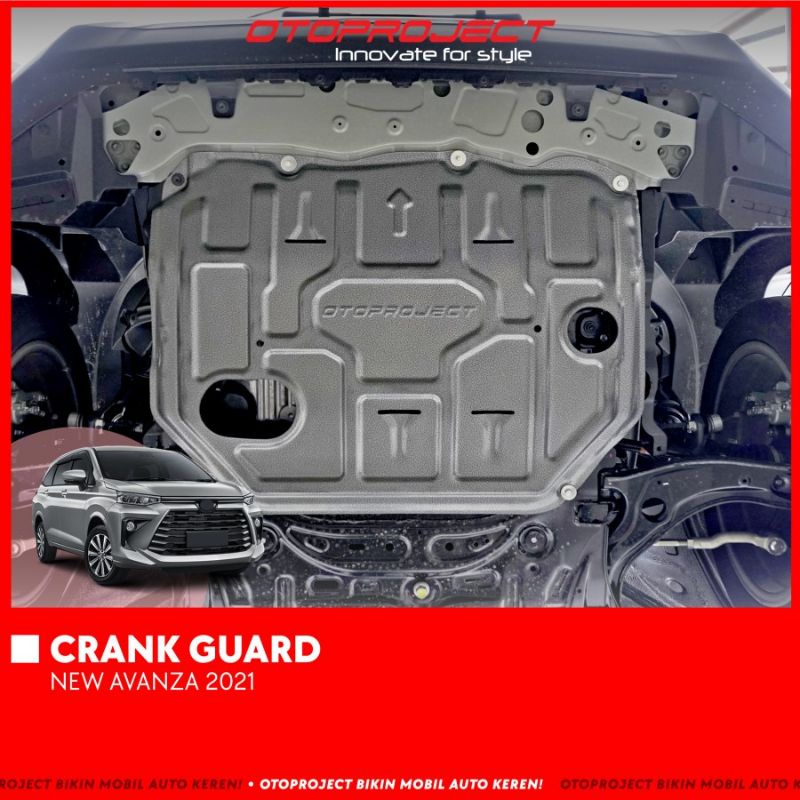 crank guard / pelindung kolong bawah mesin mobil Avanza Xenia Veloz 2021 2022 otoproject