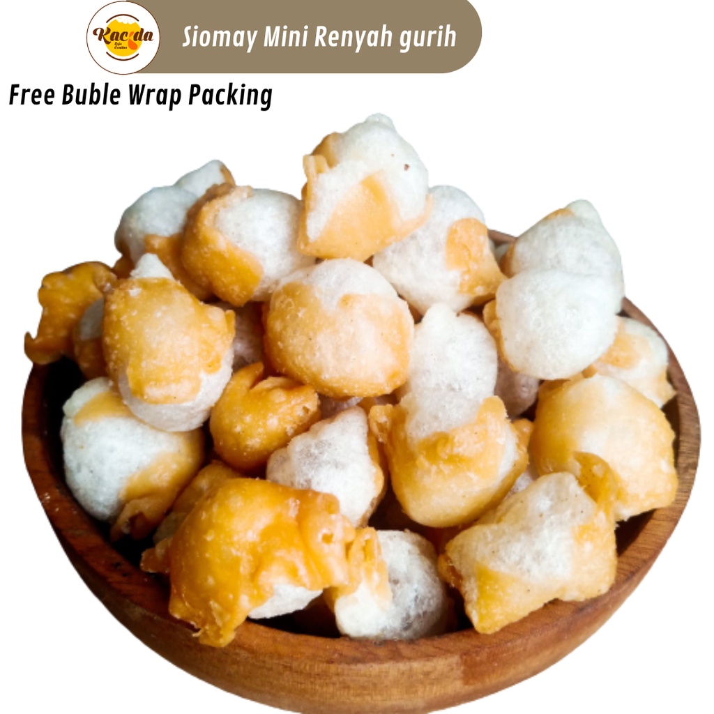 Jual Siomay Kering Mini 250gr Renyah Gurih Siomai Unyil Siomay Curah