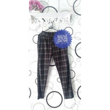 Celana kotak-kotak wanita // celana kotak baggy pants wanita neron // celana kotak//celana murah