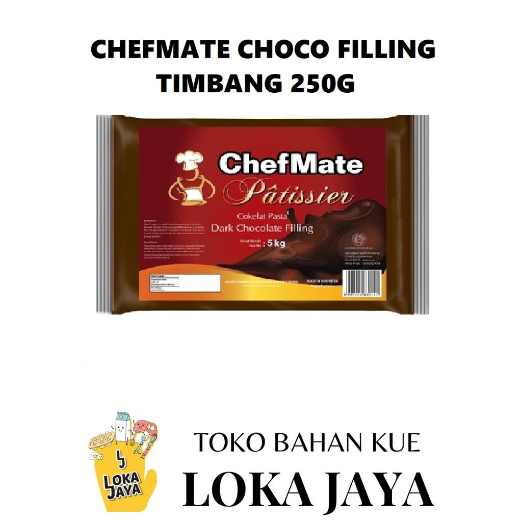 

CHEFMATE CHOCO FILLING PASTA TIMBANG 500G