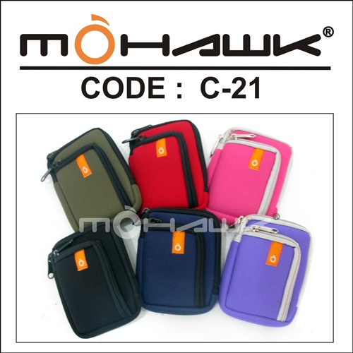 Dompet Pouch kamera digital/mirrorless/Harddisk MOHAWK Code C21