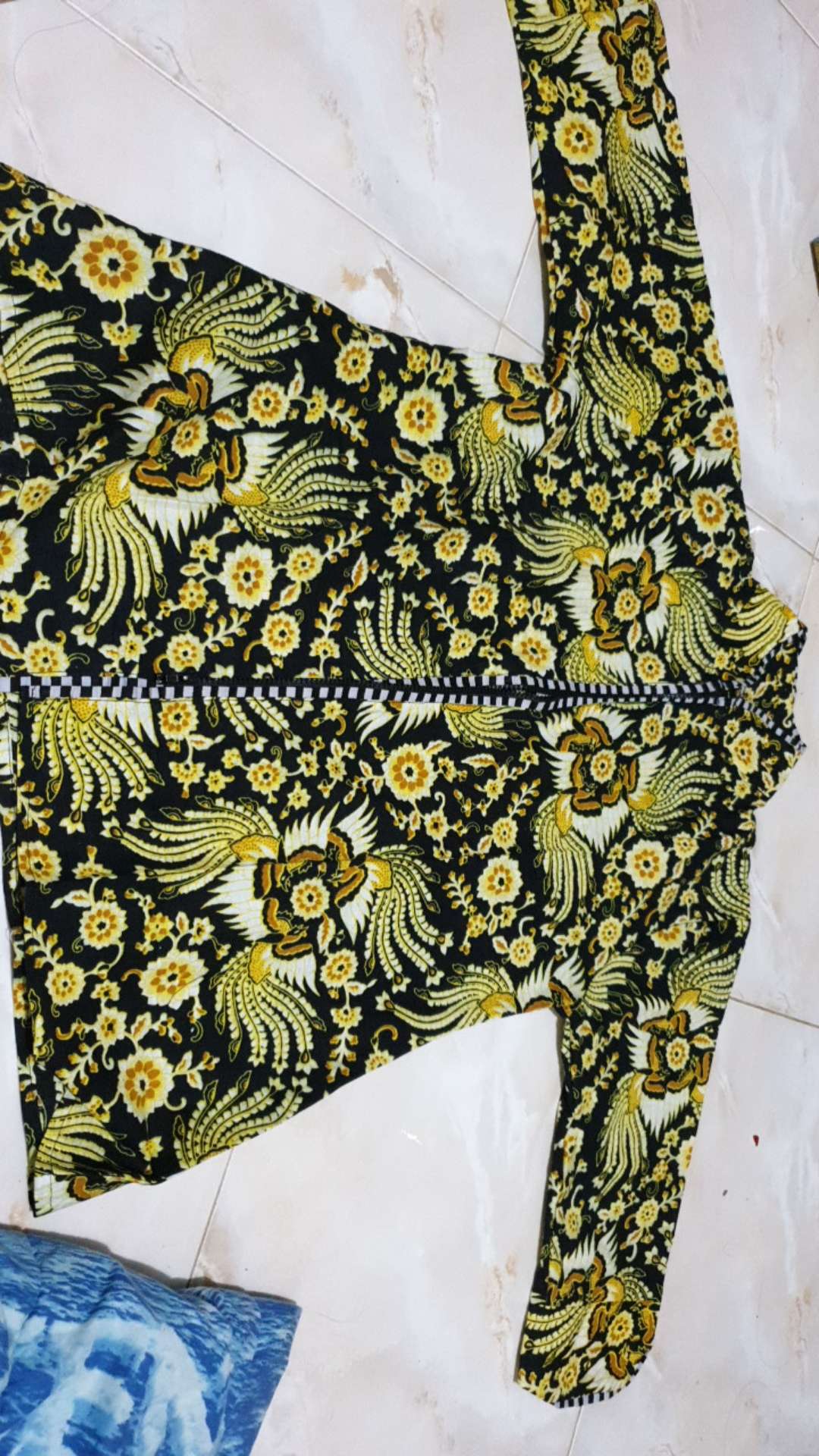 Benang Raja Atasan Batik Wanita Lengan Panjang Ukuran M L Xl