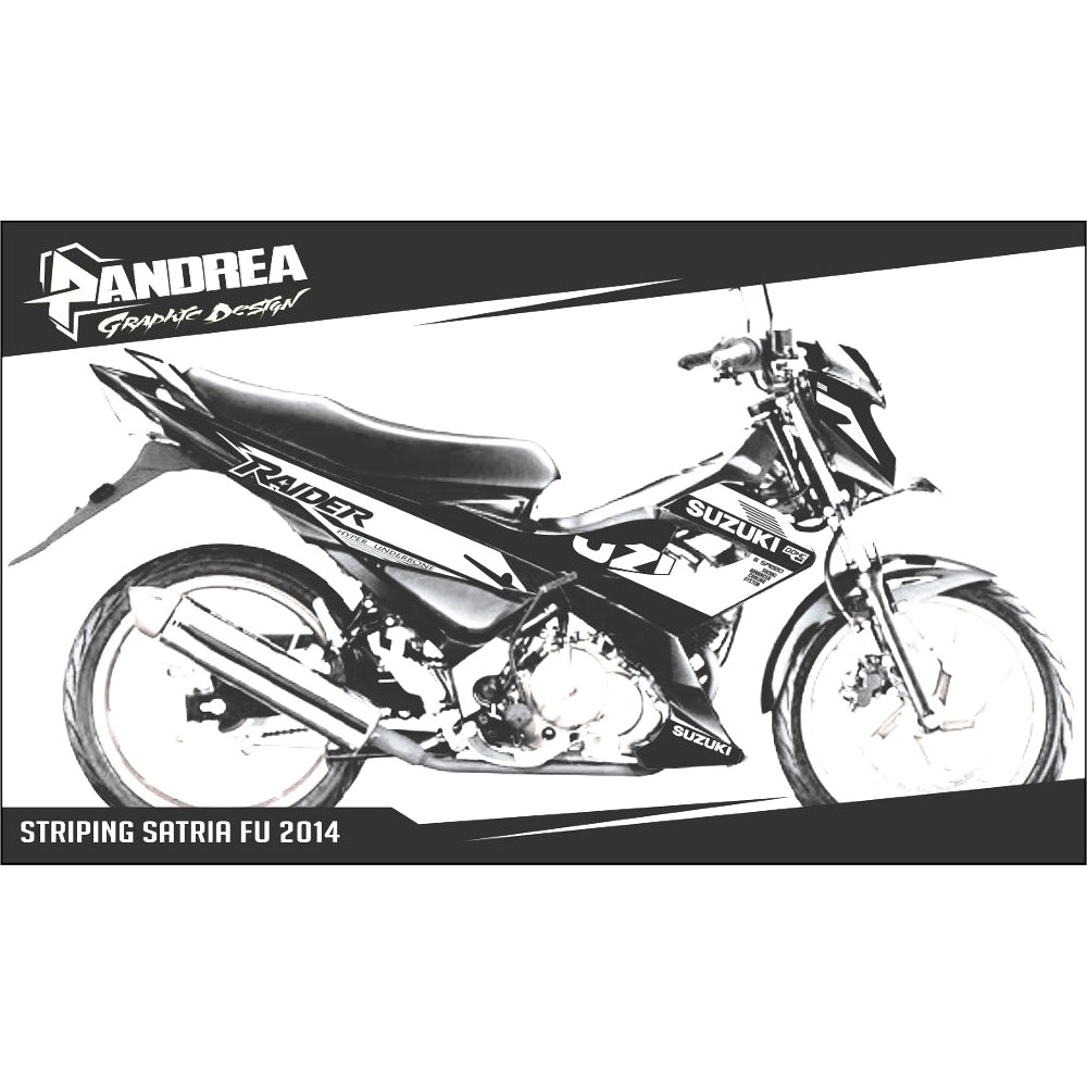 Striping satria FU Raider Bagus