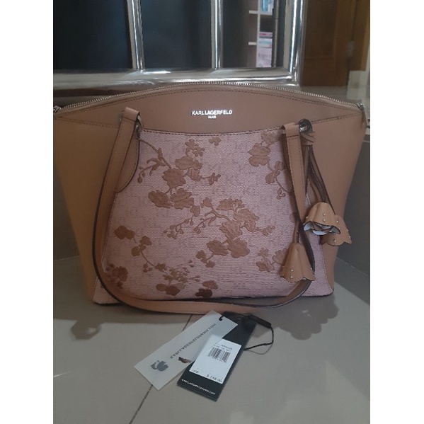Preloved tas tote karl lagerfeld