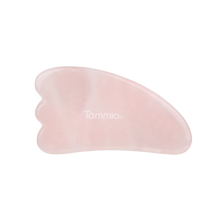 Tammia Premium Natural Rose Quartz Roller &amp; GuaSha Kit ANANDA_KOSMETIK