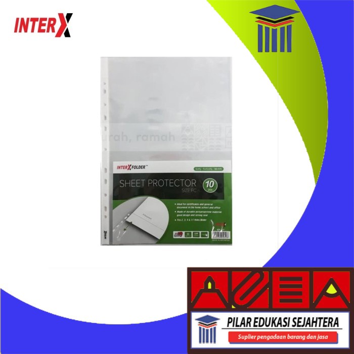 

REFILL CLEAR HOLDER INTER-X FOLDER (10 PCS) MURAH