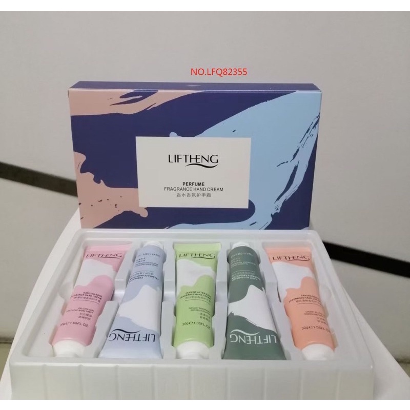 LIFTHENG HAND CREAM 5 in 1 box