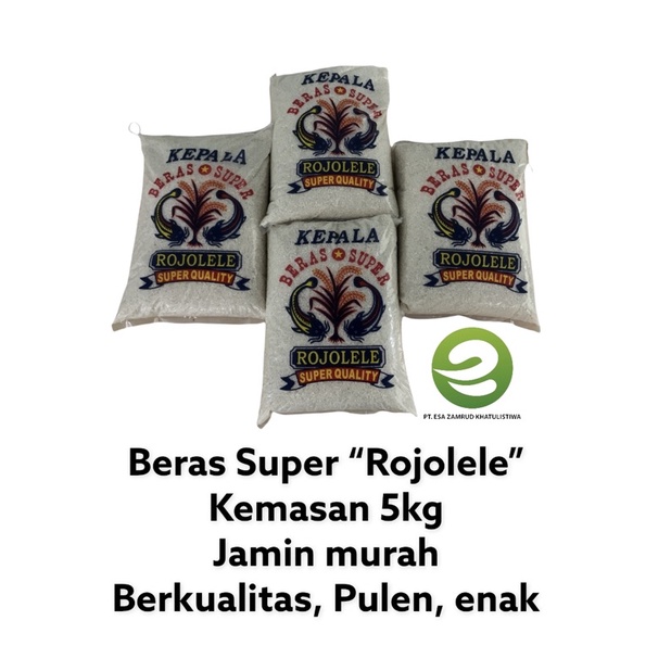 

Beras Rojolele Super 5kg Paling Murah isi 1 pax