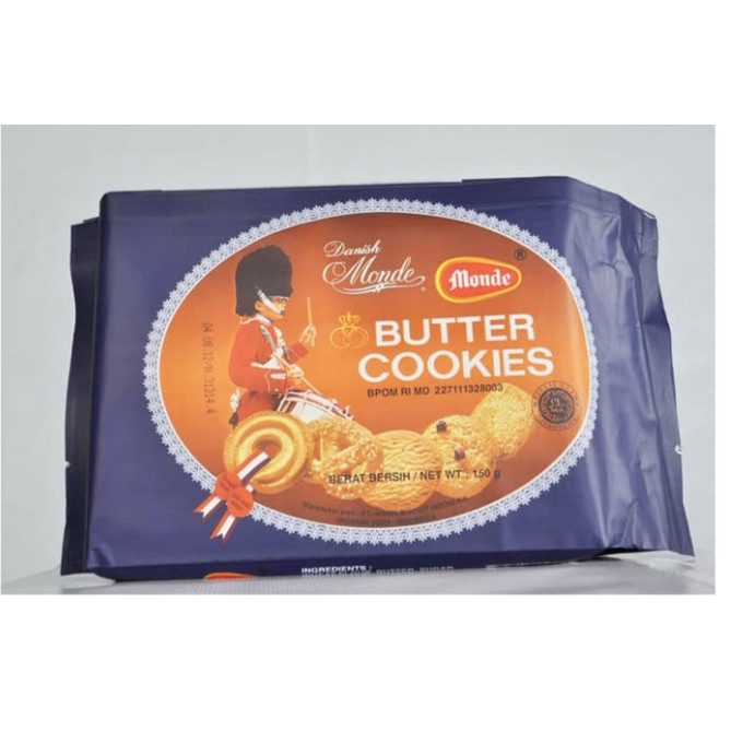 

Wafer-Biskuit- Monde Butter Cookies 150 Gr -Biskuit-Wafer.