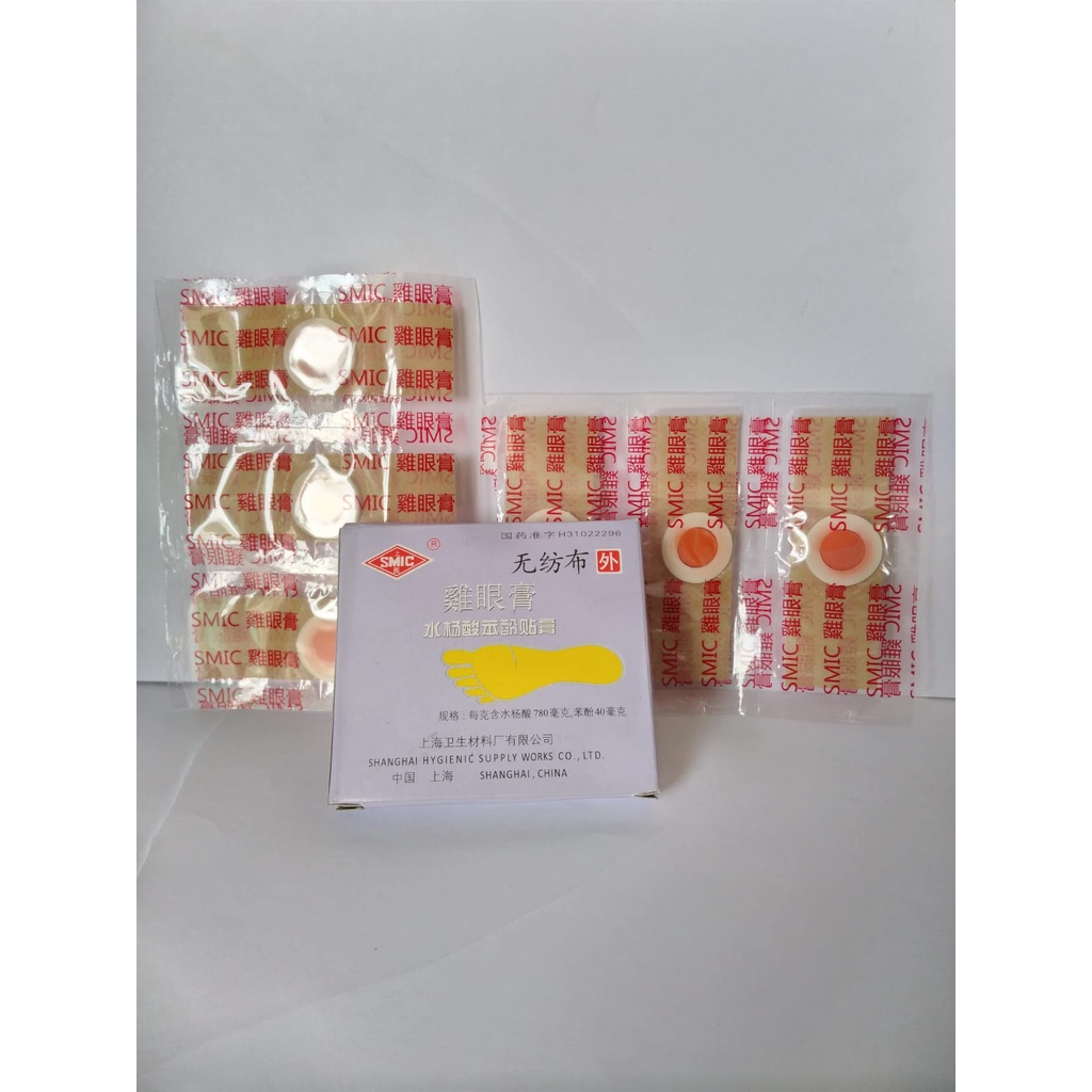 Plester Mata Ikan Ji Yan Gao Original Menghilangkan Mata Ikan Kutil Ji Yan Gao Tidak Ada Efek Samping Isi 6 pcs