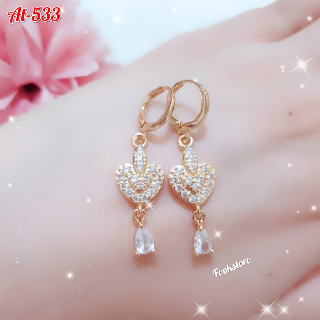 TERMURAH ANTING WANITA XUPING KOREA/ANTI ALERGI-7